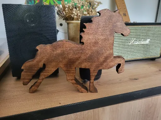 Figurine de cheval islandais